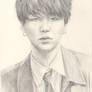 Suga - graphite sketch