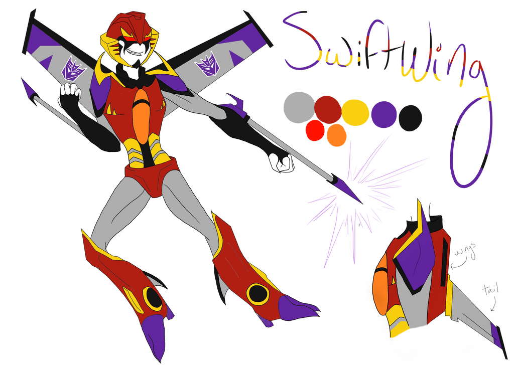 Swiftwing Rescure Riders Swiftwing ref by TikTaaliik on DeviantArt