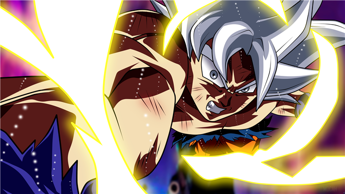 Dragon Ball Goku Mastered Ultra Instinct UHD 8K Wallpaper