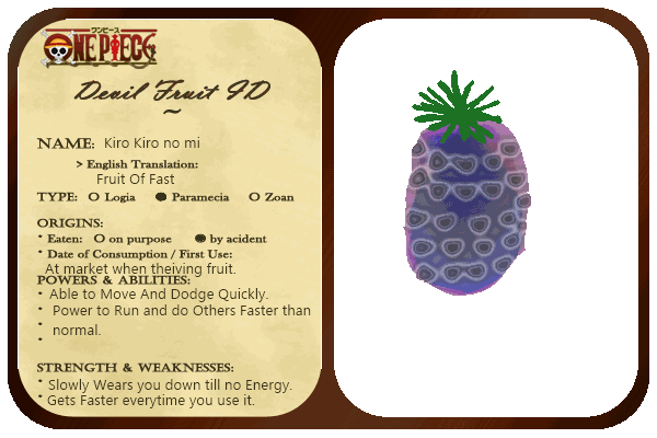 Realistic Devil Fruits #26: Kiro Kiro no Mi, Kilo-Kilo Fruit : r/OnePiece