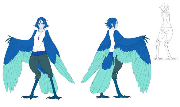 Harpy Hayate Immelman (casual clothes, updated)