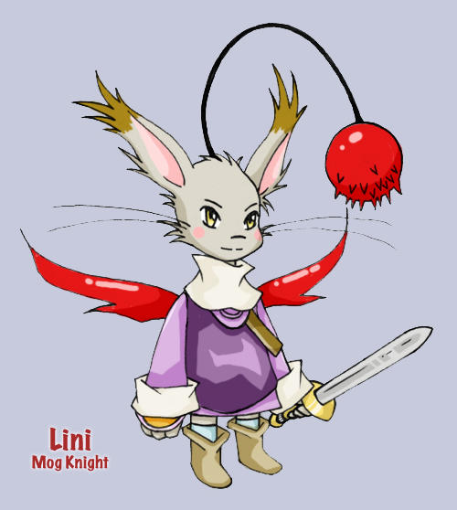 Lini the FF Moogle Knight by bishie-keeper on DeviantArt