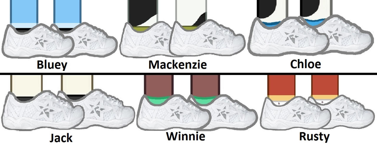 Shoes Bluey Rebel Ruthless by RebelAthleticAnimate on DeviantArt