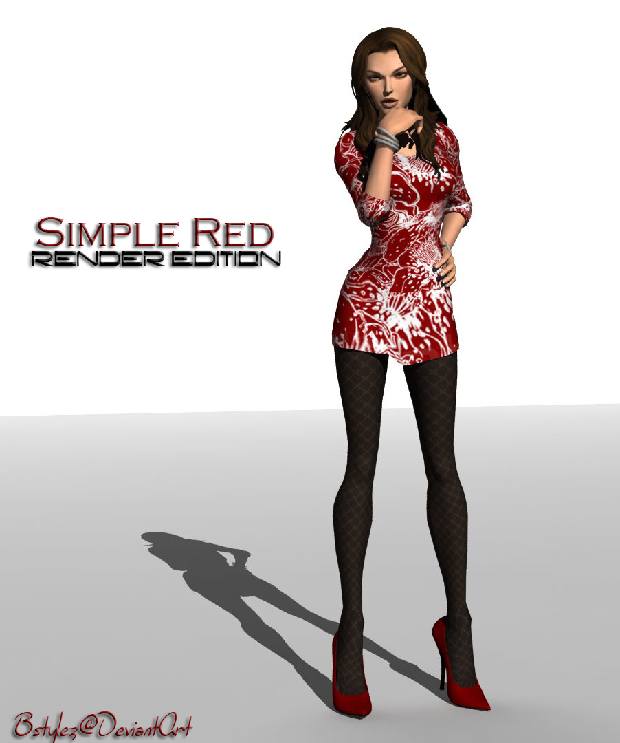 Simple Red Render