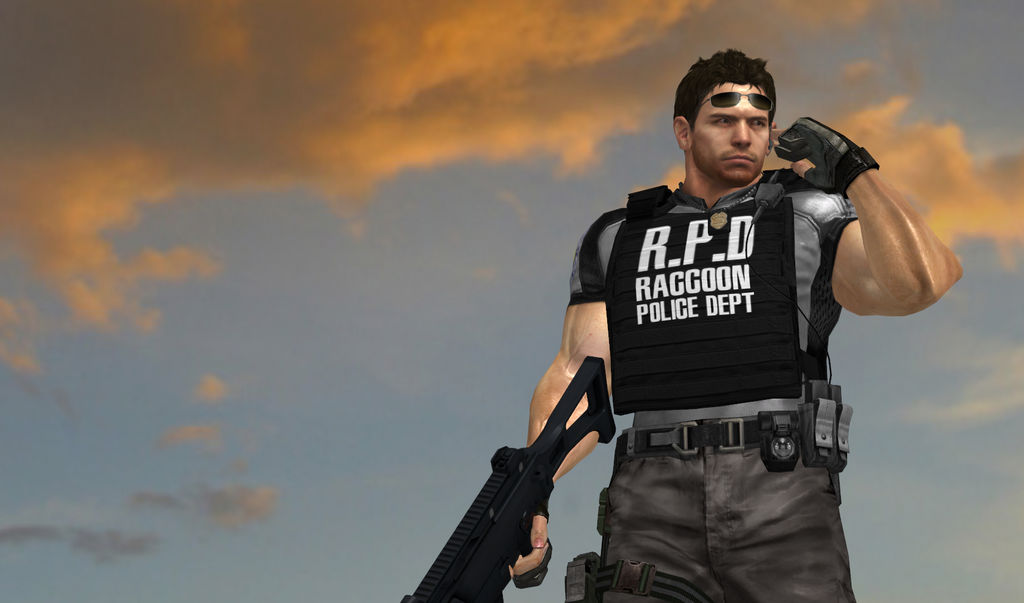 Chris Redfield Rpd RPD Modern STARS Chris Redfield (XPS Re-Updated 2) by bstylez on DeviantArt