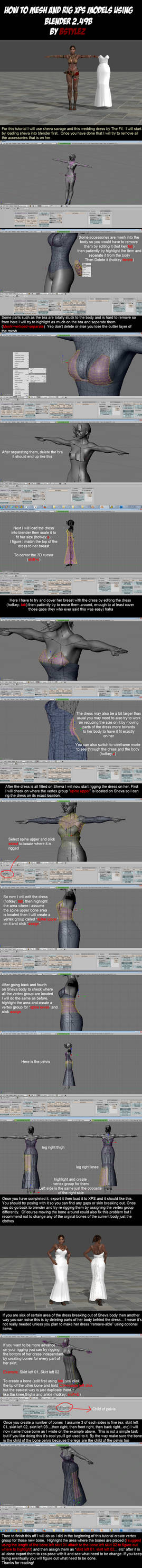 How to mesh and rig XPS models using  Blender 2.49