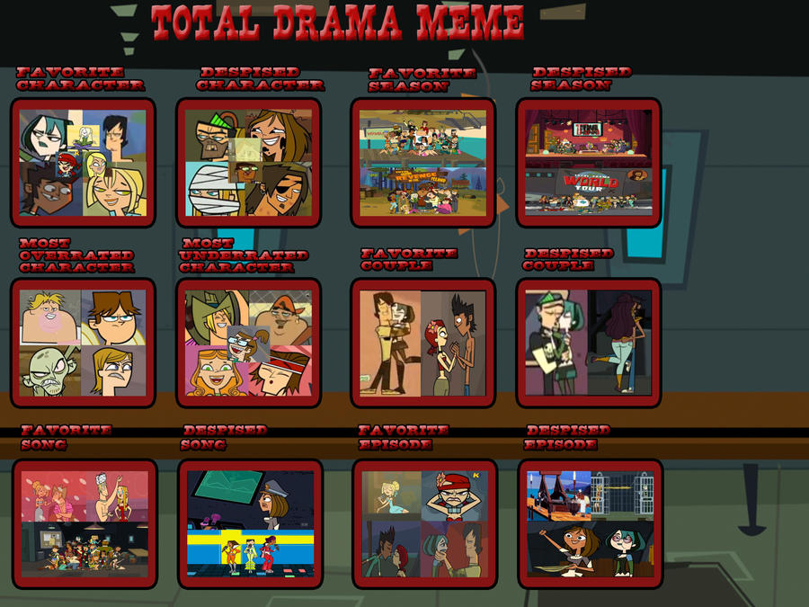 Total Drama Meme Redone (Post RI)