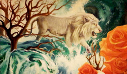Lion Painting