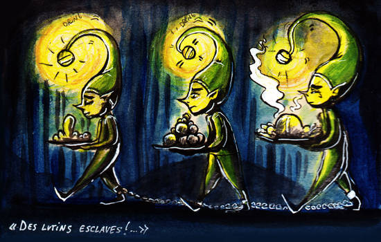 Les Lutins Esclaves by MusaTheFox