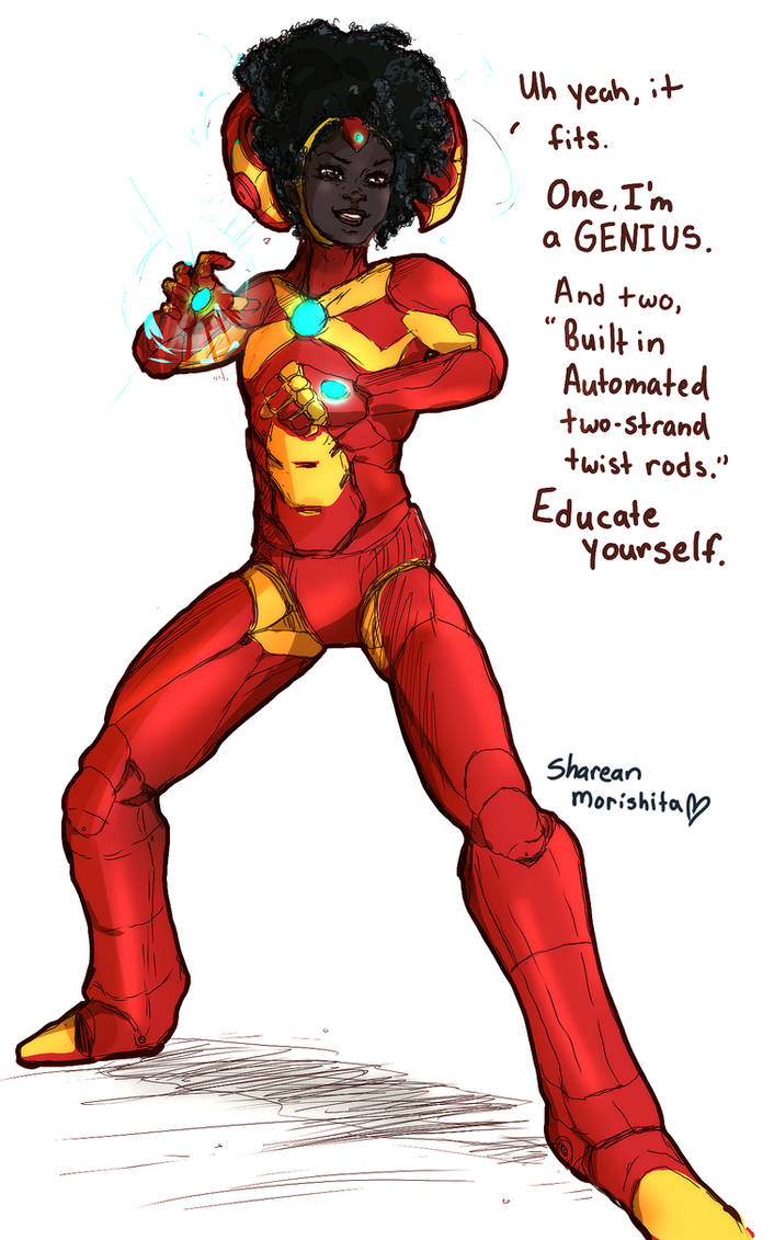 Iron Heart Fanart by SKY-Morishita