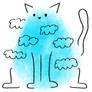 Cat Cloud Doodle