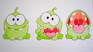 Om Nom from Cut the Rope