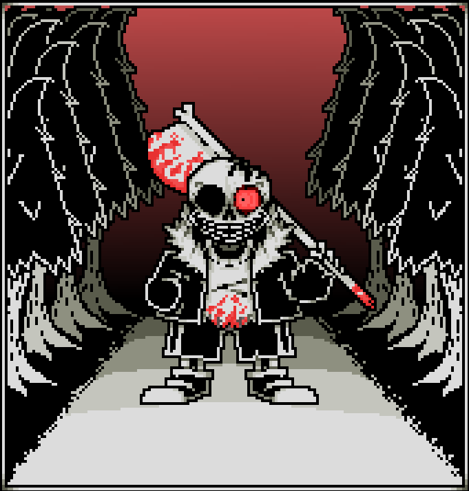 HorrorTale Sans (Canon and Fanon Design) by Mlarko on DeviantArt