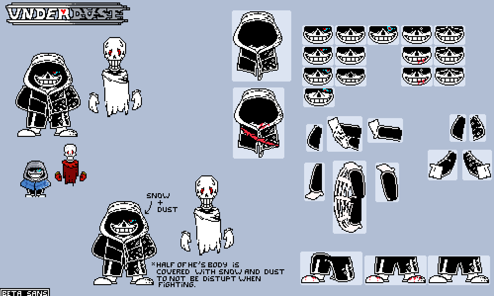 Canon Dusttale] Sans. by Underboi2 on DeviantArt