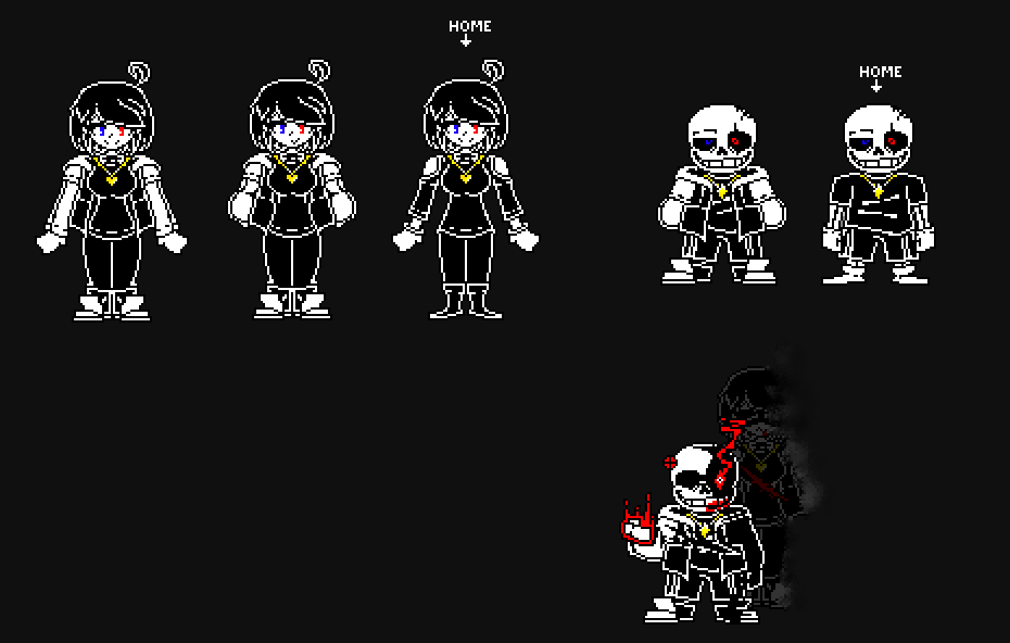 Female Sans and AUs by RedipsTheColorHuman on DeviantArt