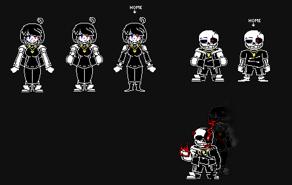 Canon horrortale sans by betasansofficial on DeviantArt