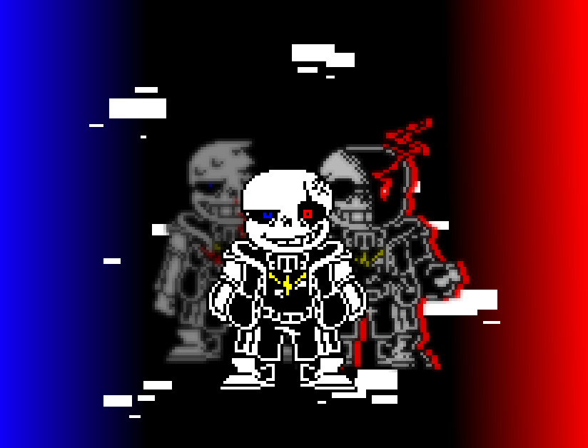 Undertale: Hard Mode - Sans And Asgore by daunderspriter on DeviantArt