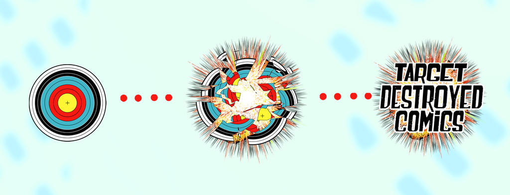 Target Destroyed Sticker Vector Target Destroyed Comics! by Nick-OG on DeviantArt