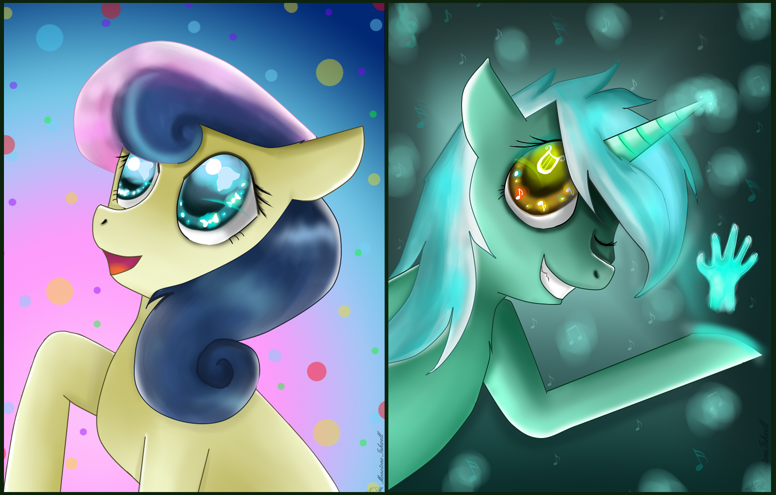 [MLP] Lyra and BonBon.