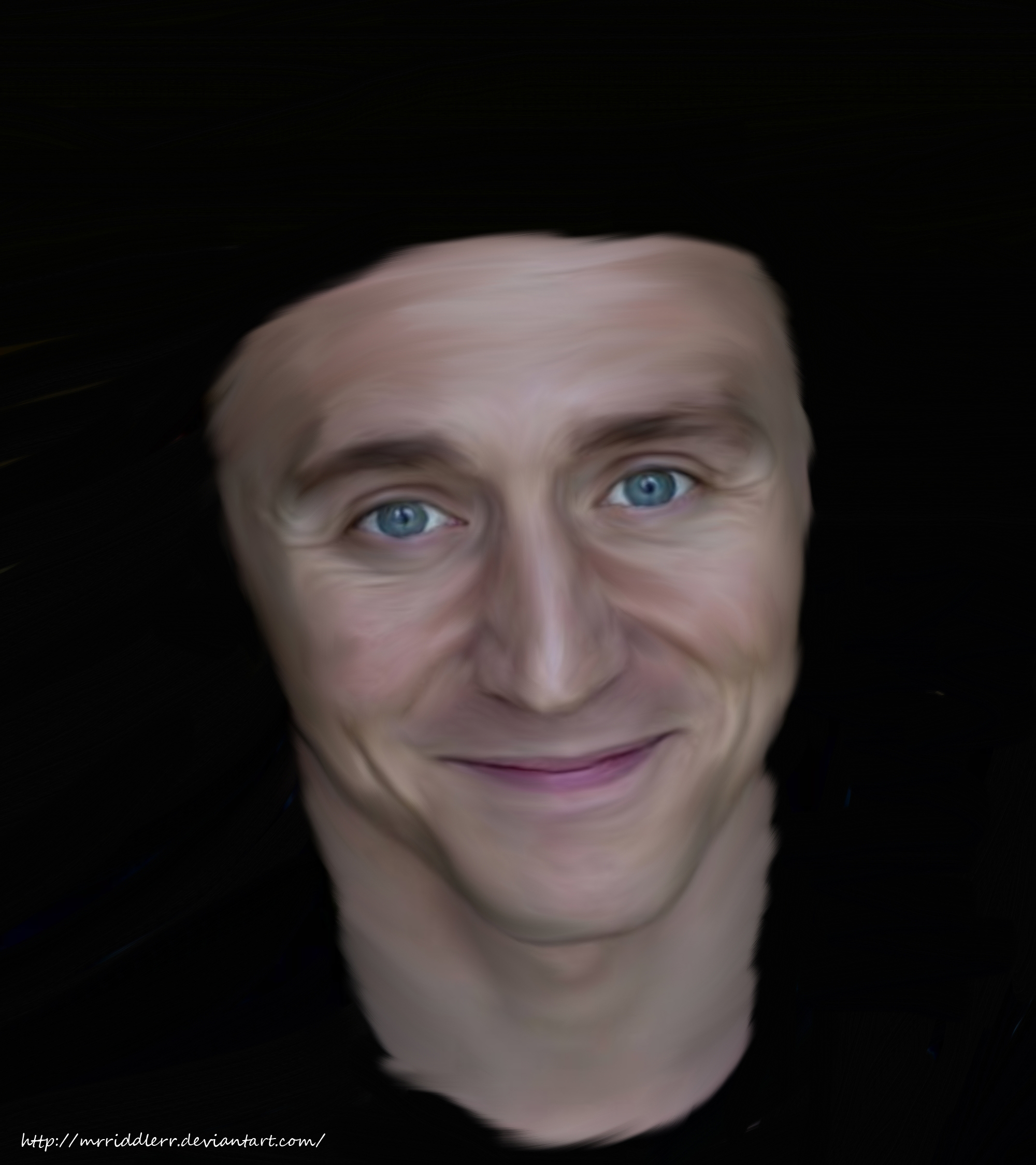 Another practice in paintere Tom Hiddleston