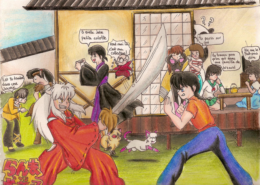 ranma vs inuyasha by tatsuyama05 on DeviantArt