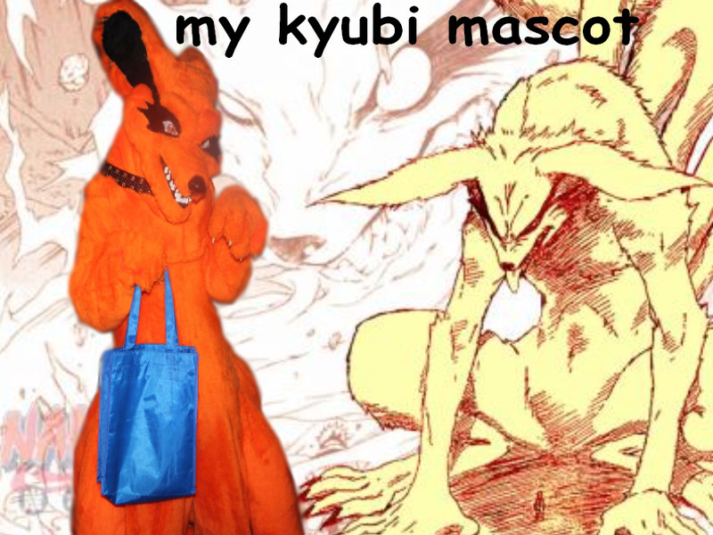 my kyubi mascot