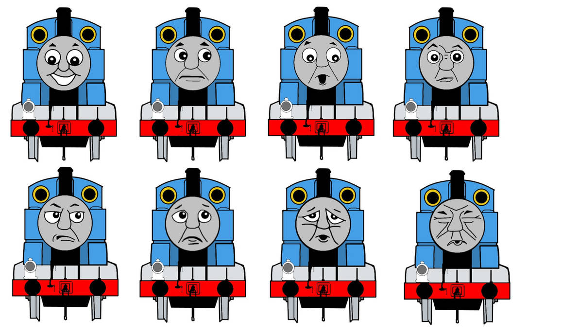 Thomas The Tank Engine Faces by Glasolia1990 on DeviantArt