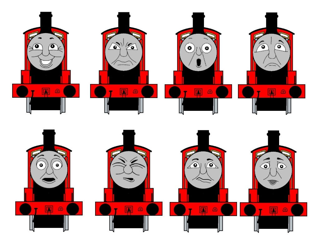James Faces by Glasolia1990 on DeviantArt