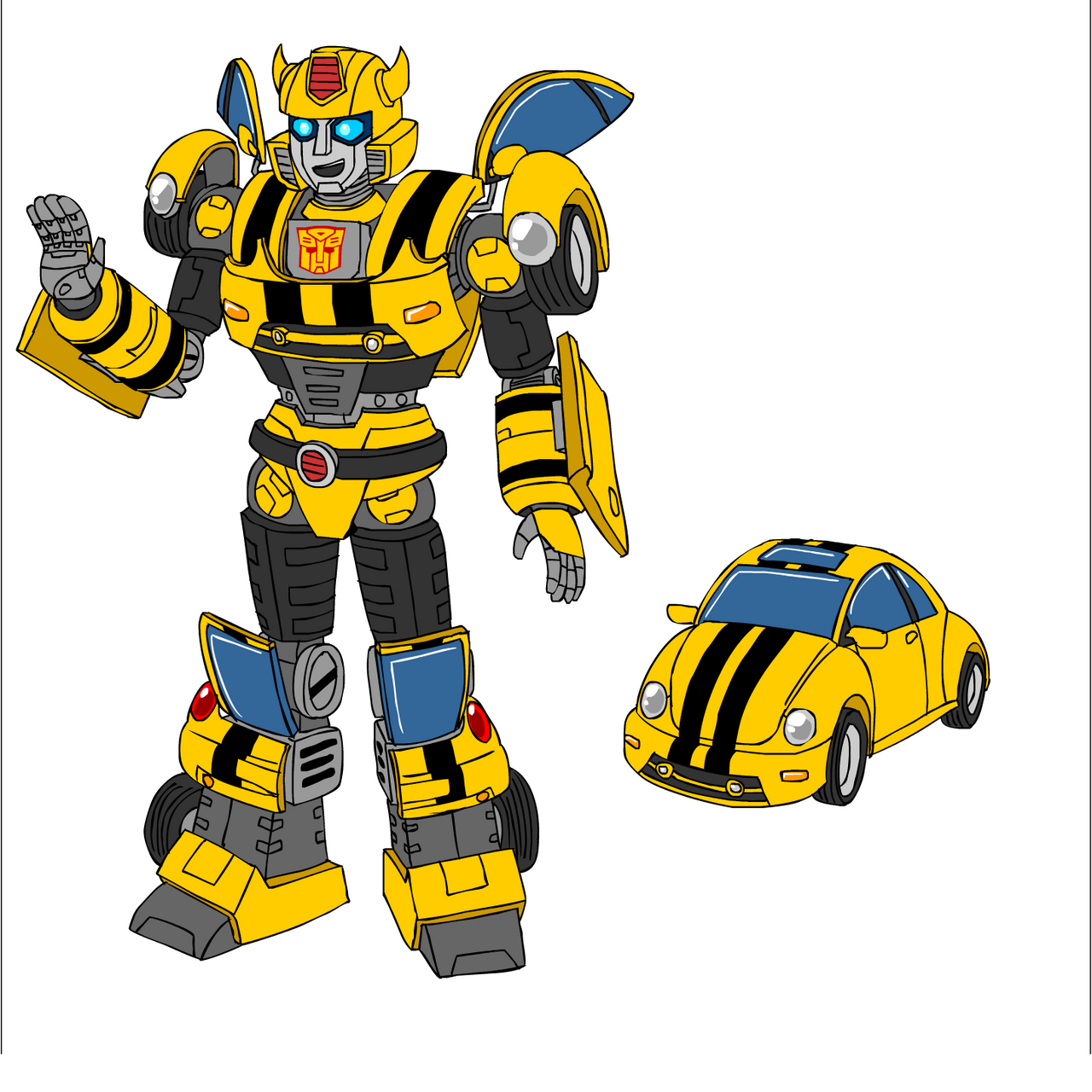 Bumblebee redesign 3 by infinitedynamics on DeviantArt