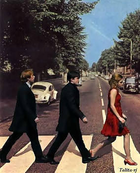 Potter trio at Abbey Road