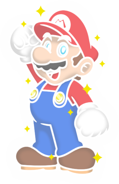 Invincible 8 Bit Mario Invincible Mario by Lwiis64 on DeviantArt