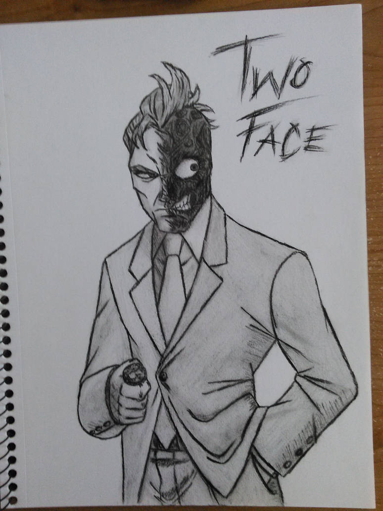 Two-Face by Lwiis64 on DeviantArt