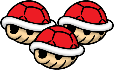 Triple Red Shells by Lwiis64 on DeviantArt