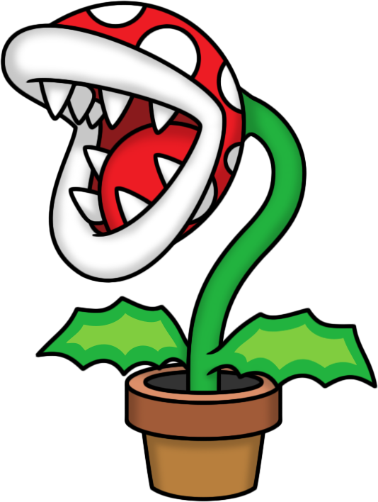 Potted Piranha Plant by Lwiis64 on DeviantArt