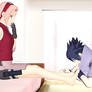 Sasuke Licking Sakura's Foot