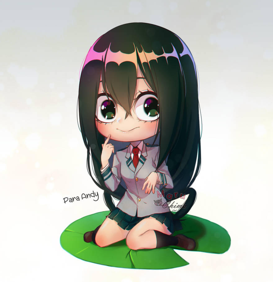 Chibi tsuyu Sketch by MartuChan200 on DeviantArt Chibi tsuyu Sketch by MartuChan200 on DeviantArt