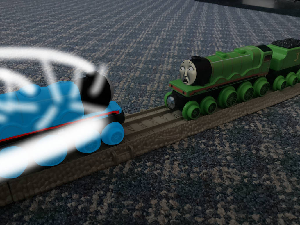 Ghostly Gordon Rws Henry And The Ghost Train: Ghostly Gordon by JesseTheRedEngine95 on ...