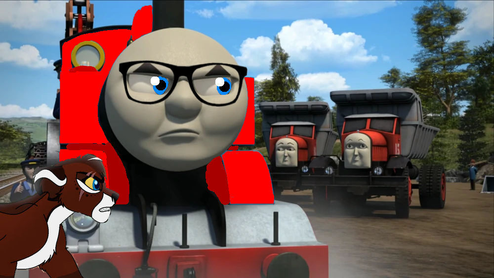 Jesse And Kujenga Scolding Max And Monty By JesseTheRedEngine95 On jesse-and-kujenga-scolding-max-and-monty-by-jessetheredengine95-on
