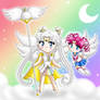 Sailor Cosmos and Chibichibi