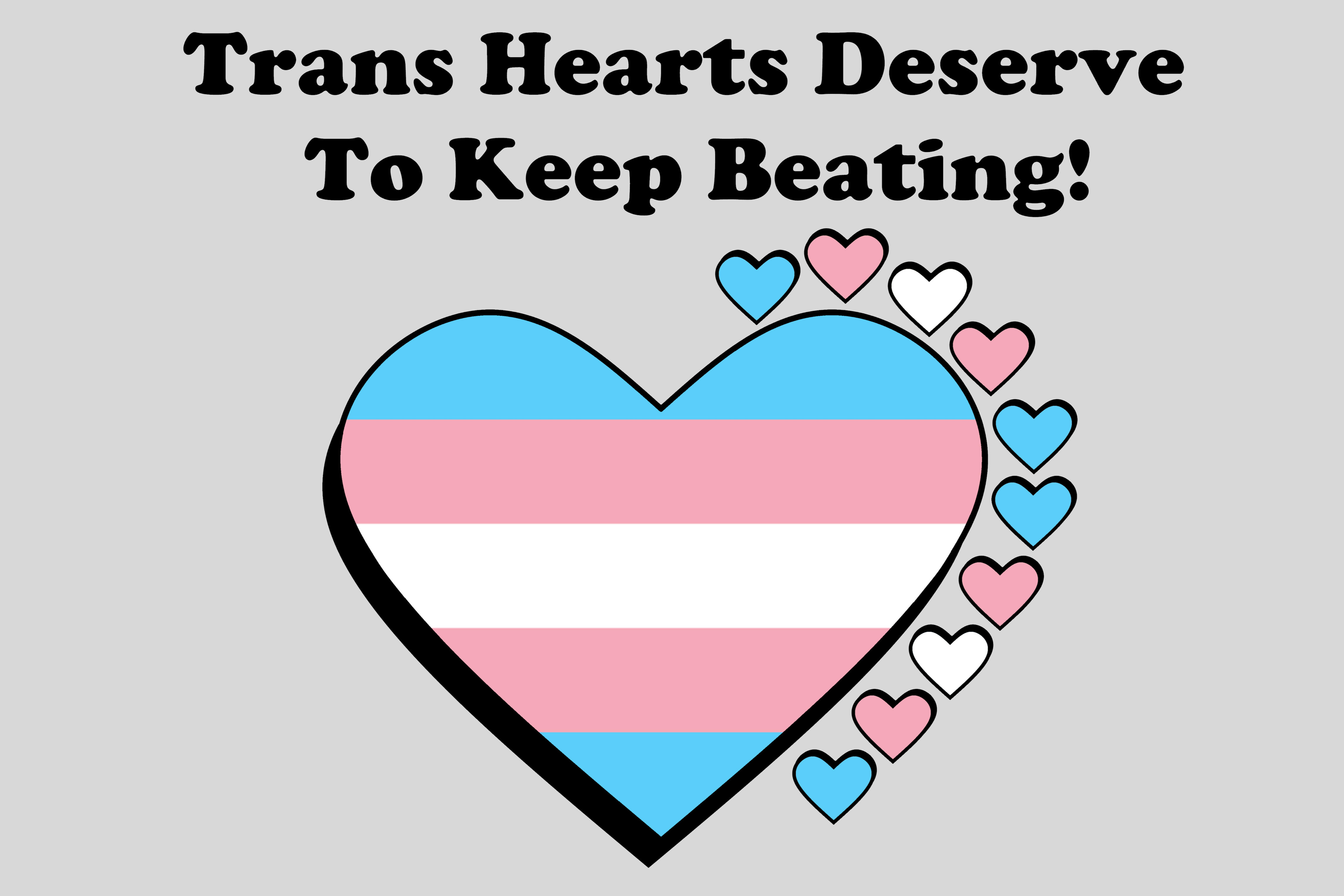 Transcreate Slogan Example Rainbow hearts trans slogan by OMGplatypus101 on DeviantArt