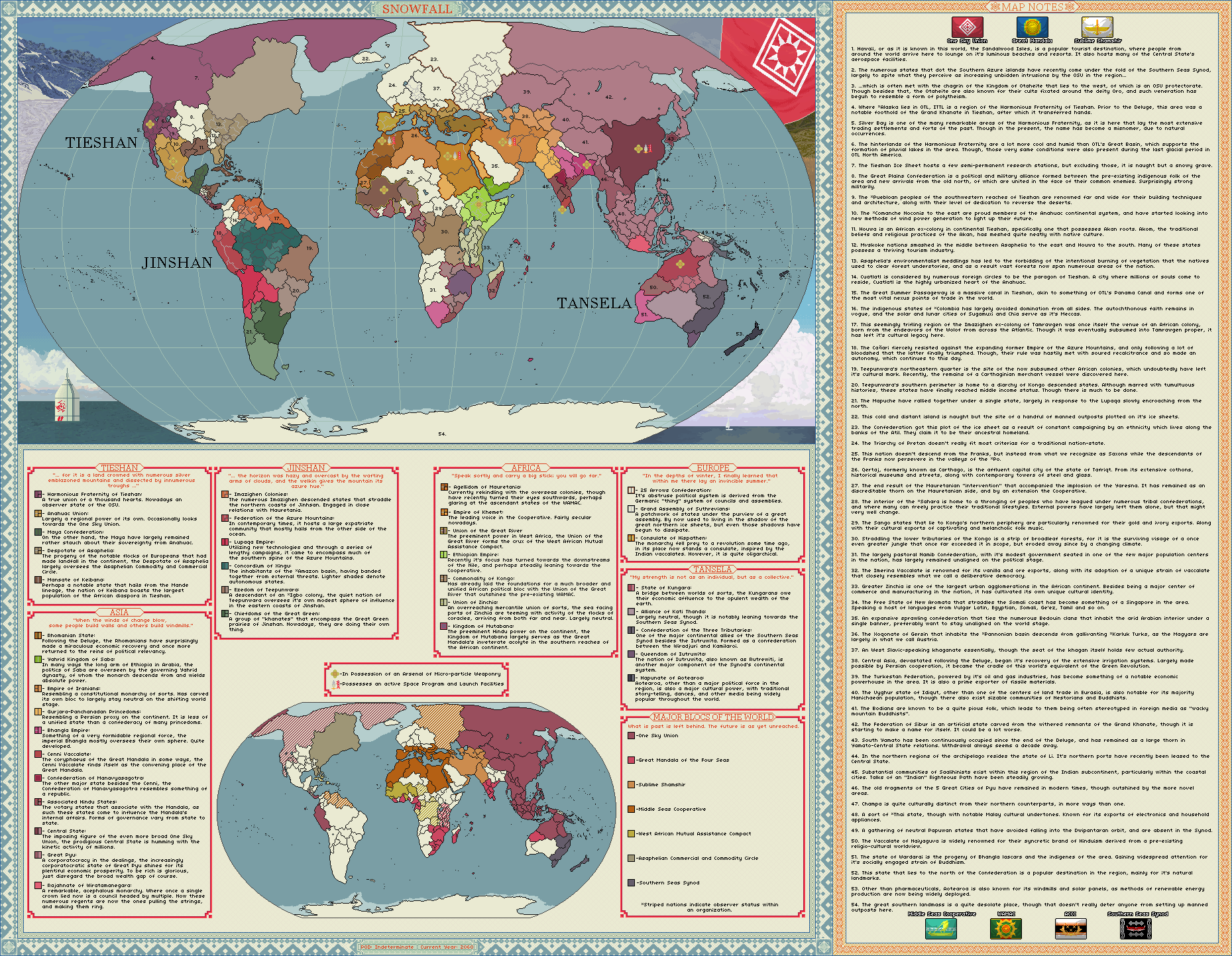 Snowfall, DISCLAIMER BELOW