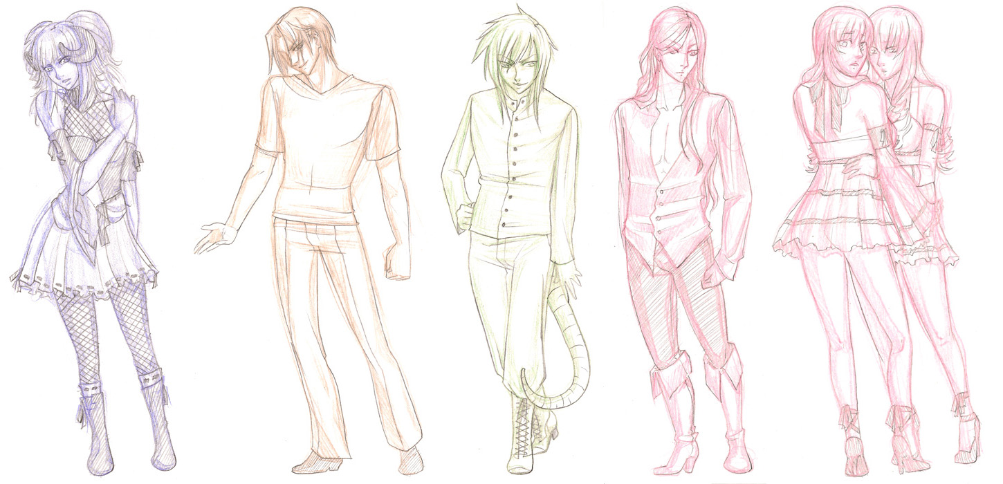 .Sketch Commissions Lot 02.