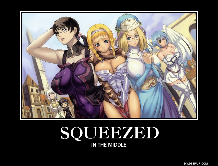 Queen's Blade Motivational Poster