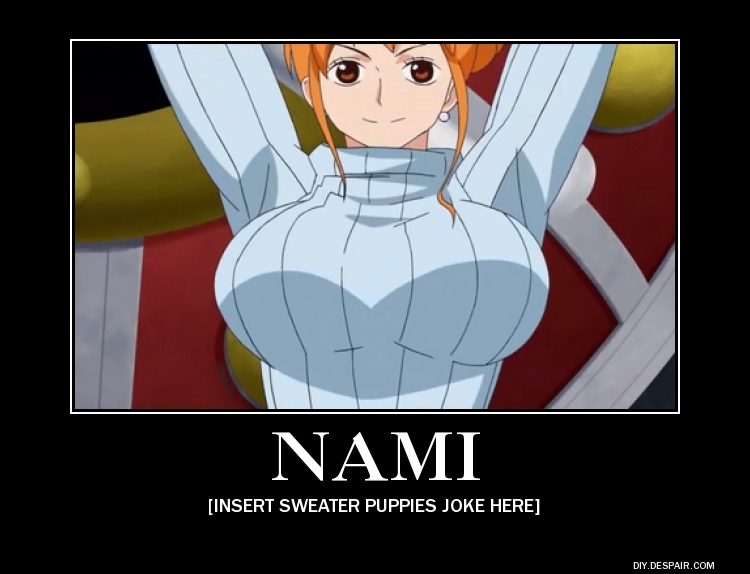 Maybe Nami's boobs got way bigger because of new animation lmao :  r/MemePiece