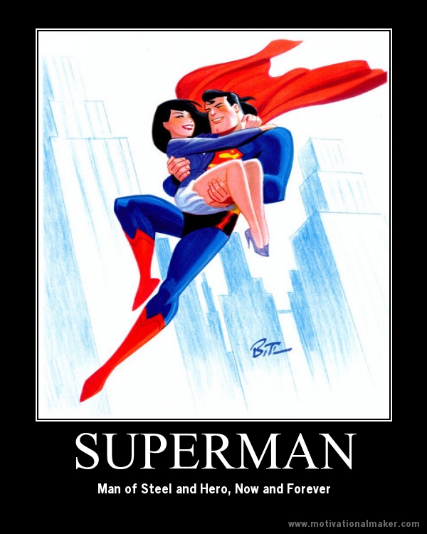 Superman Motivational Poster