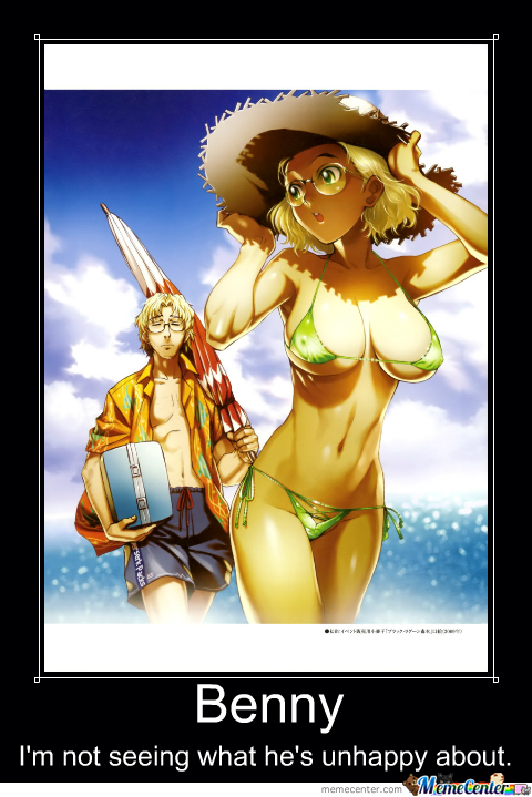 Black Lagoon Motivational Poster 6