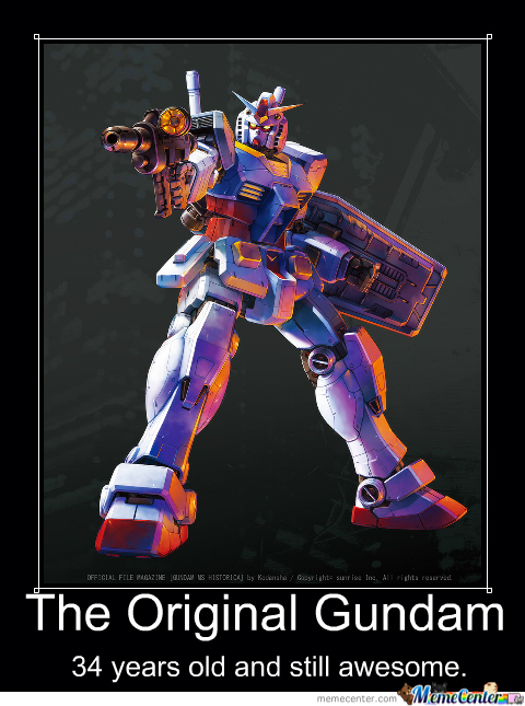 Mobile Suit Gundam Motivational Poster 8