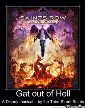 Saints Row Motivational Poster