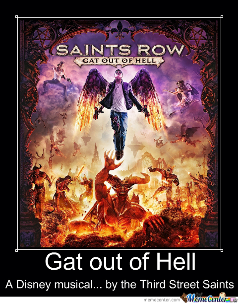 Saints Row Motivational Poster