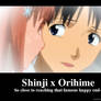 Shinji x Orihime Motivational Poster 13